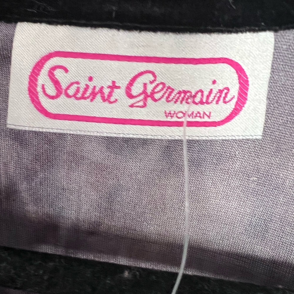 Chic Script Print Jacket - image 2